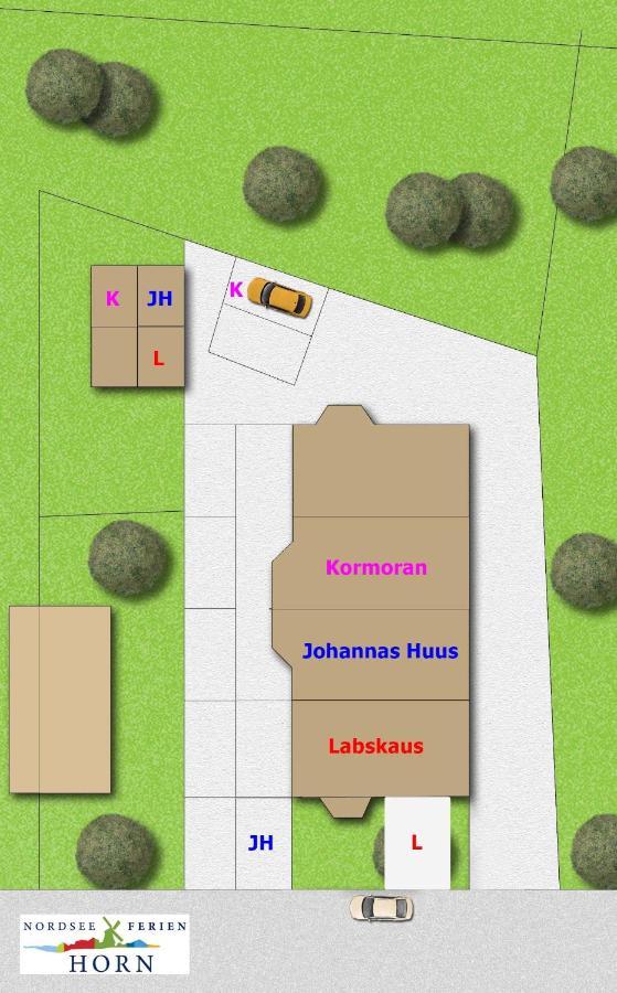 Ferienhaus Johannas Huus Dornumersiel Luaran gambar